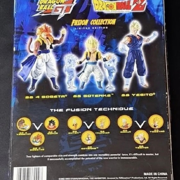 DRAGONBALL Z Dragonball GT Fusion Collection Limited Edition SS4 Gogeta New - Picture 2 of 2